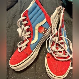 Marvel Spider-Man boys vans
